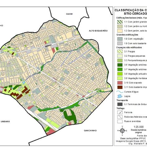 Sítio Cercado Map .